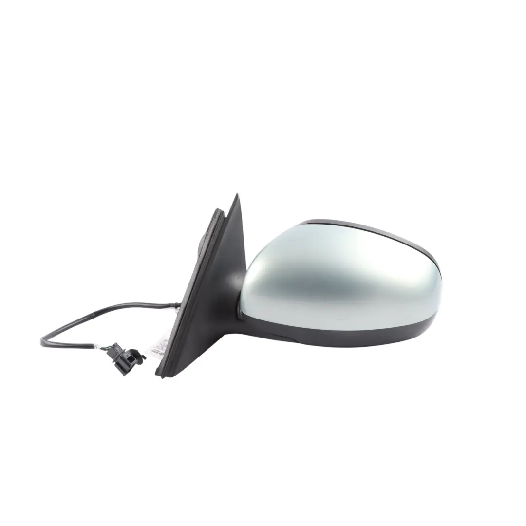 Mk2 5J Door Wing Mirror Outside Left N/S Arctic Green Metallic - 8B to Skoda Fabia with Part number 5J2857507E Skoda Fabia Mk2 5J Door Wing Mirror Outside Left N/S Arctic Green Metallic - 8B - SKU RHD-5J2857507E-ARG - Part number 5J2857507E