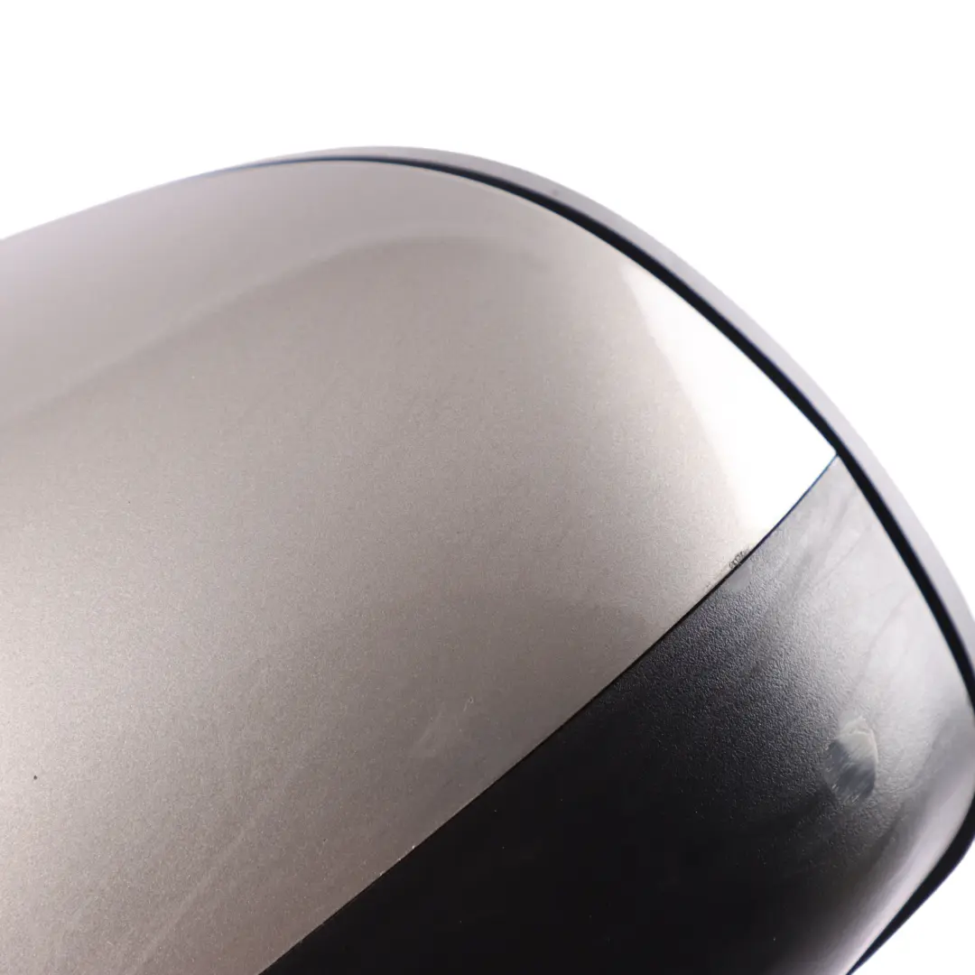 Mk2 5J Door Wing Mirror Outside Left N/S Cappuccino Beige - F8H to Skoda Fabia with Part number 5J2857507E Skoda Fabia Mk2 5J Door Wing Mirror Outside Left N/S Cappuccino Beige - F8H - SKU RHD-5J2857507E-CBE - Part number 5J2857507E