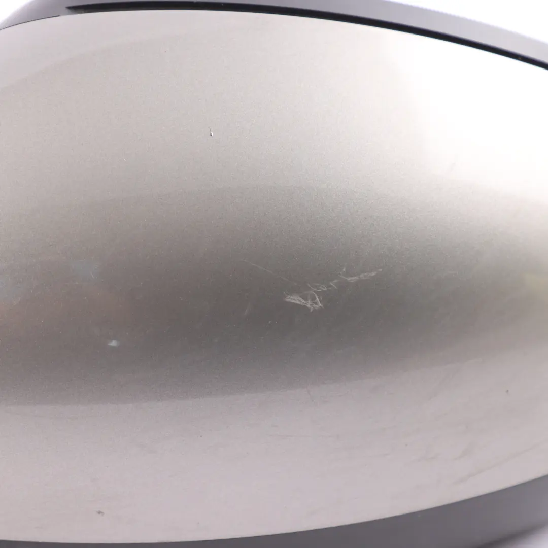 Skoda Fabia Mk2 5J Door Wing Mirror Outside Left N/S Cappuccino Beige - F8H - SKU RHD-5J2857507E-CBE - Part number 5J2857507E