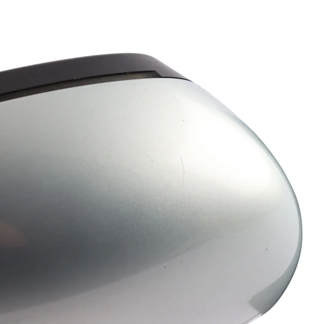 Skoda Fabia 5J Door Wing Mirror Right O/S Outside Arctic Green Metallic - 8B - SKU RHD-5J2857508E-ARG - Part number 5J2857508E