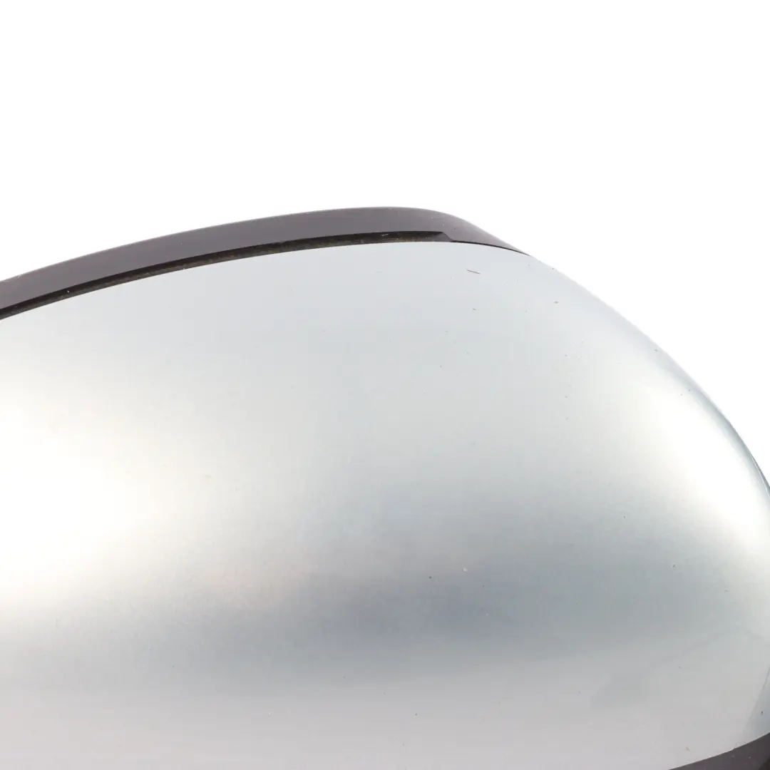 Door Wing Mirror Right O/S Outside Arctic Green Metallic - 8B to Skoda Fabia 5J with Part number 5J2857508E Skoda Fabia 5J Door Wing Mirror Right O/S Outside Arctic Green Metallic - 8B - SKU RHD-5J2857508E-ARG - Part number 5J2857508E