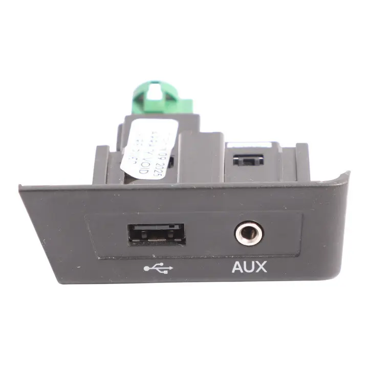 USB AUX Port Socket Connection Media Adapter to Skoda Rapid NH1 with Part number 5JC035727 Skoda Rapid NH1 USB AUX Port Socket Connection Media Adapter - SKU RHD-5JC035727 - Part number 5JC035727