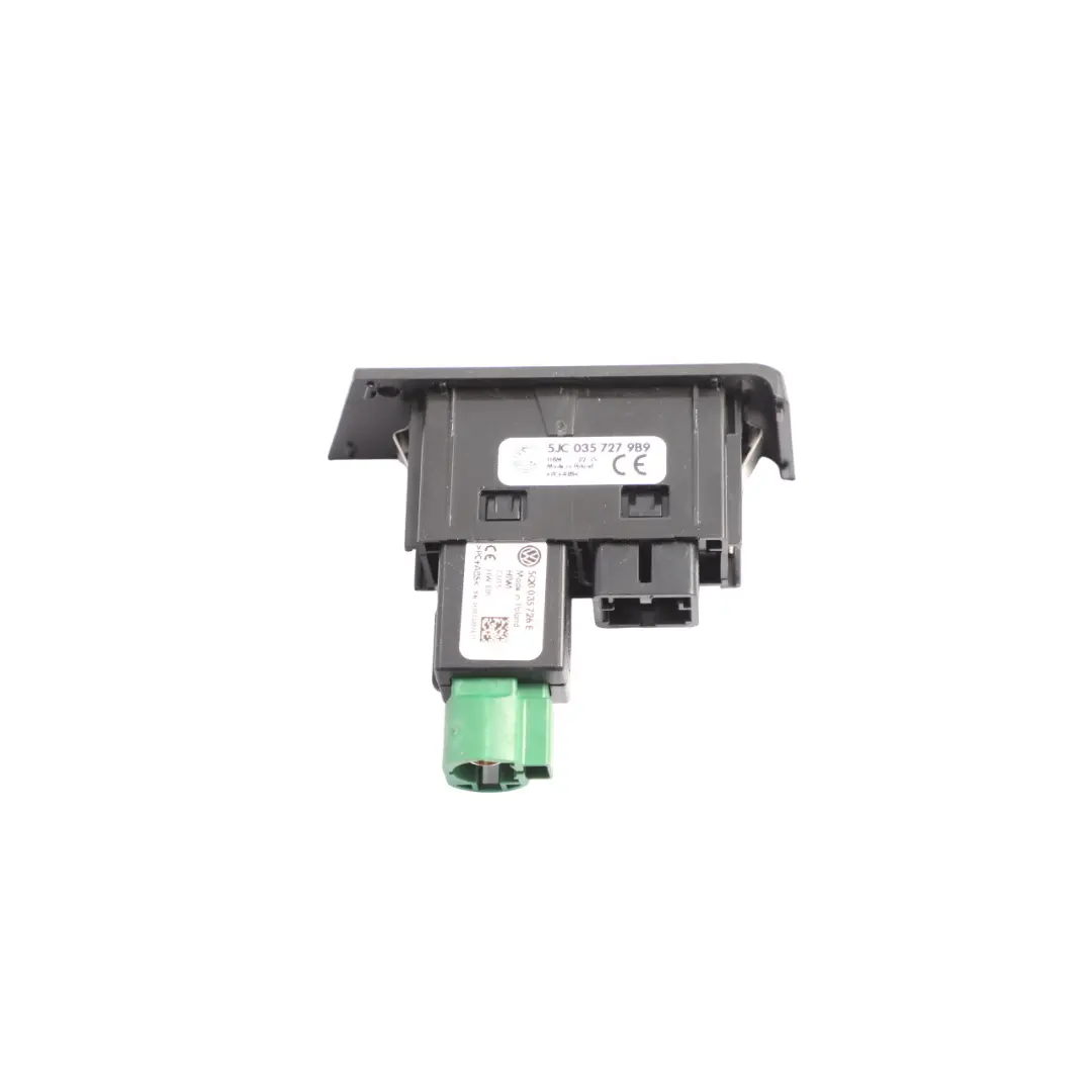 Skoda Rapid NH1 USB AUX Port Socket Connection Media Adapter - SKU RHD-5JC035727 - Part number 5JC035727