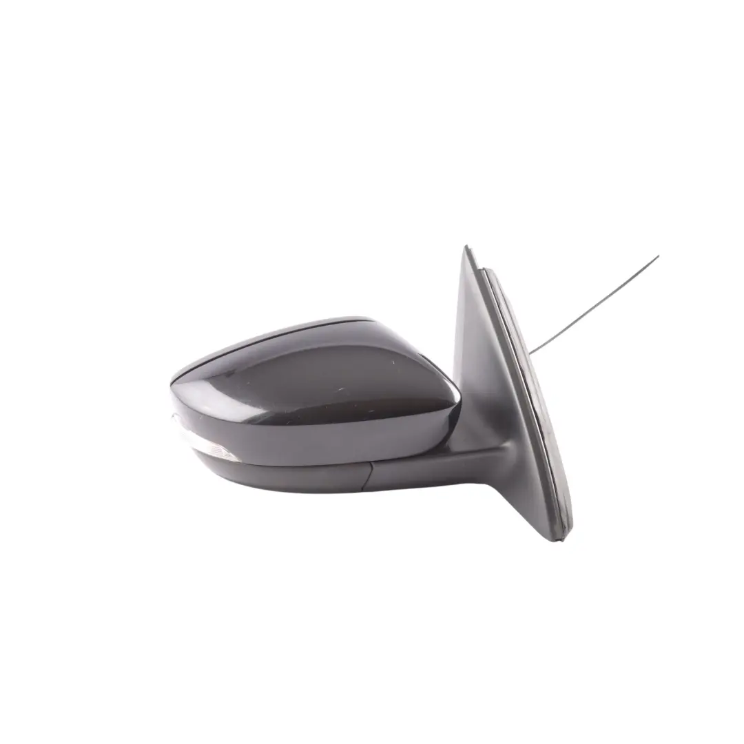 Skoda Rapid NH Door Wing Mirror Right O/S Metal Grey Metallic - F7Y - SKU RHD-5JC857508E-MEGR - Part number 5JC857508E