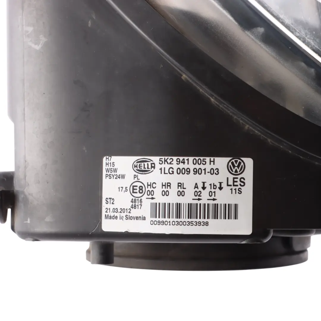 MK6 Headlight Headlamp Lamp Front Left N/S to VW Volkswagen Golf VI with Part number 5K2941005H VW Volkswagen Golf VI MK6 Headlight Headlamp Lamp Front Left N/S - SKU RHD-5K2941005H-1 - Part number 5K2941005H