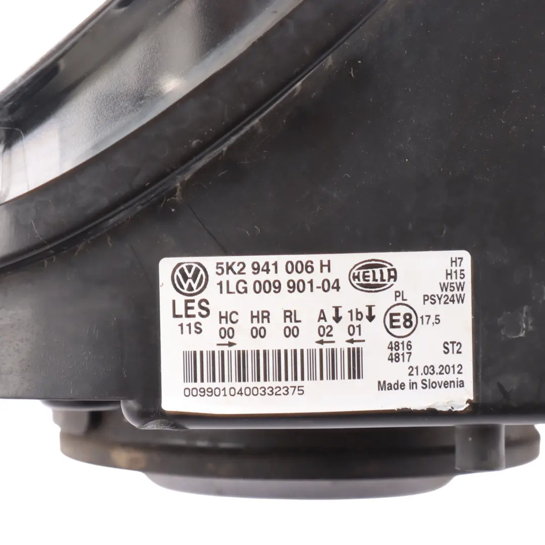 MK6 Headlight Headlamp Lamp Front Right O/S to VW Volkswagen Golf VI with Part number 5K2941006H VW Volkswagen Golf VI MK6 Headlight Headlamp Lamp Front Right O/S - SKU RHD-5K2941006H-1 - Part number 5K2941006H