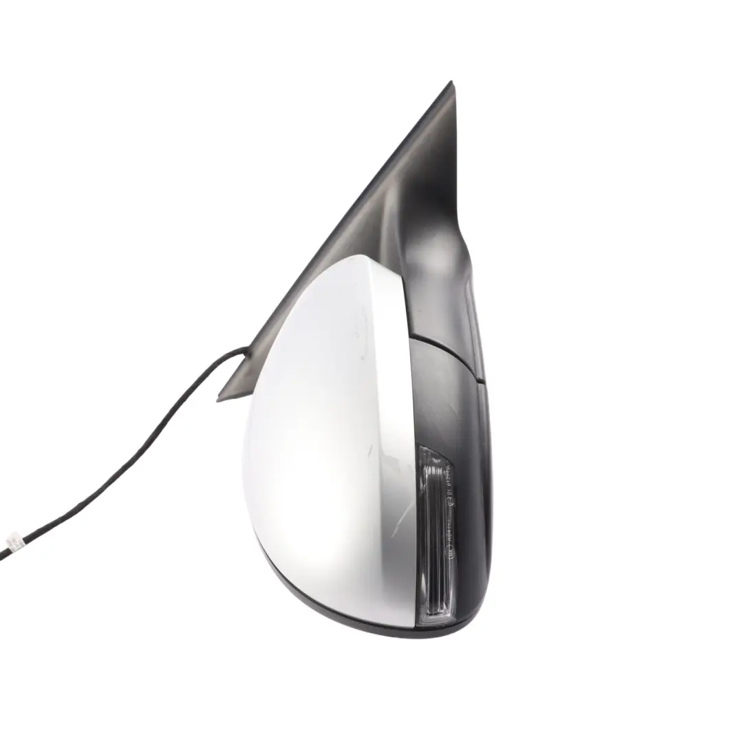 Skoda Yeti 5L Rear Wing Mirror Right O/S Reflex Silver Metallic A7W - SKU RHD-5L2857508AA-RES - Part number 5L2857508AA