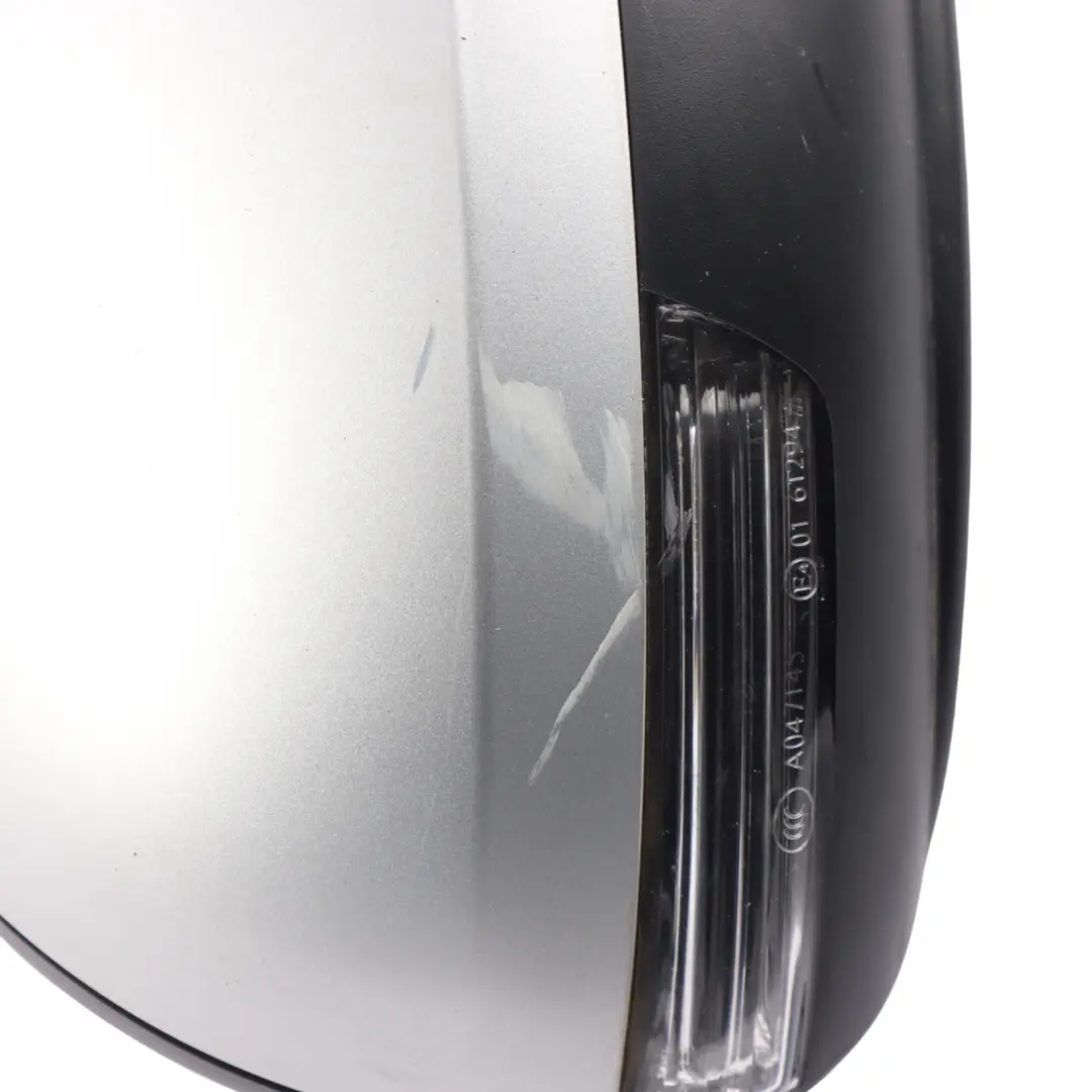 Skoda Yeti 5L Rear Wing Mirror Right O/S Reflex Silver Metallic A7W - SKU RHD-5L2857508AA-RES - Part number 5L2857508AA