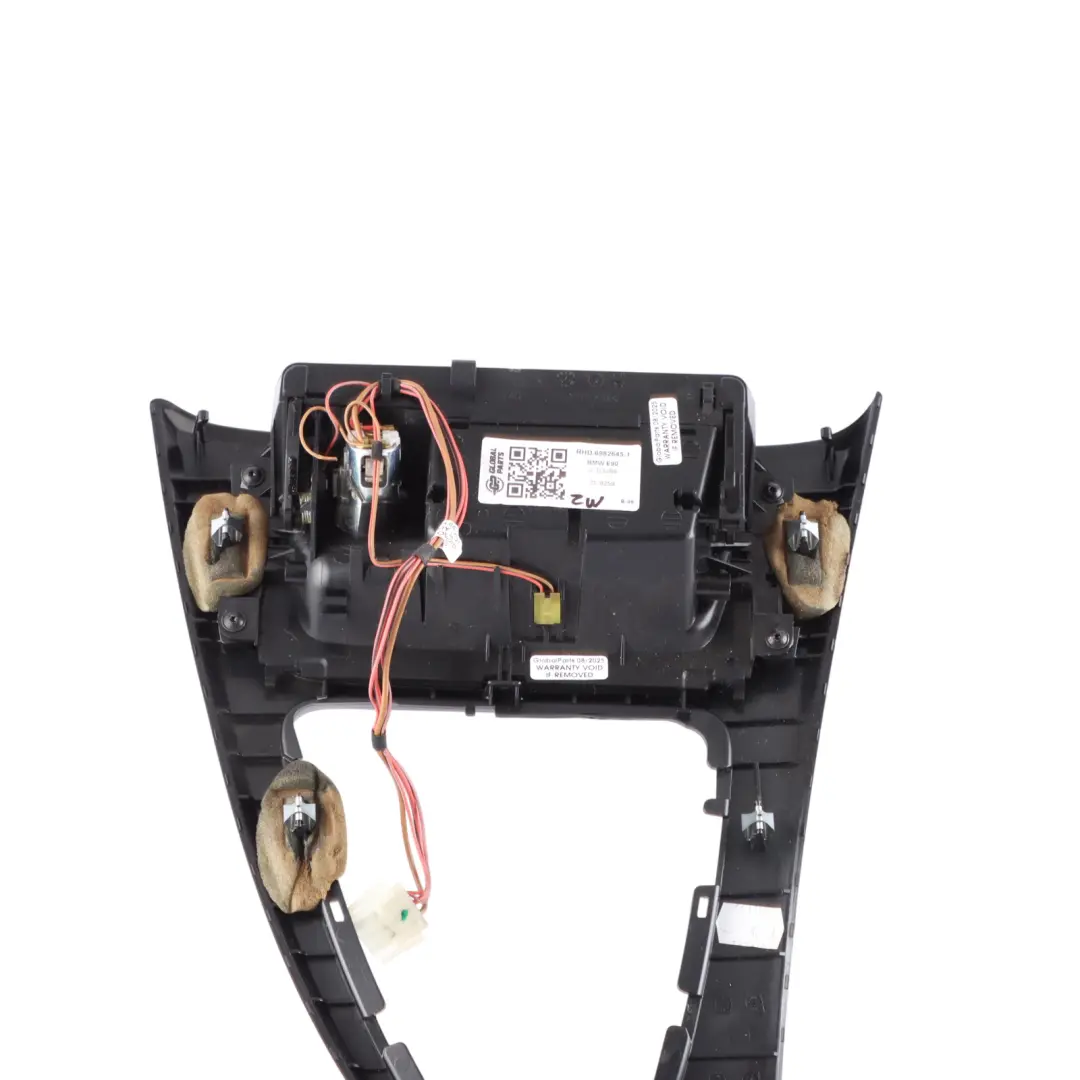 BMW E90 E91 Centre Console Dashboard Ashtray Trim Cover Panel Diamantschwarz - SKU RHD-6982645-1 - Part number 6982645