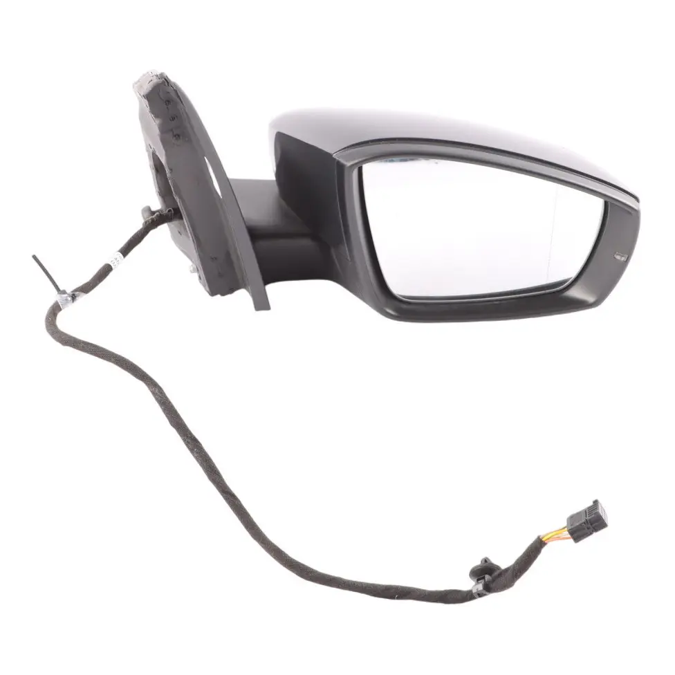 Volkswagen Polo Mk5 6C Door Wing Mirror Right O/S Urano Grey - I7F 6C2857508B