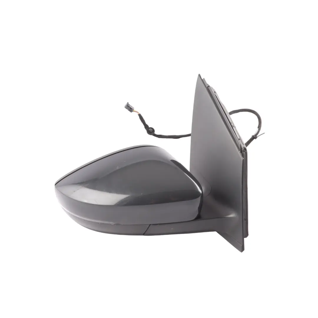Volkswagen Polo Mk5 6C Door Wing Mirror Right O/S Urano Grey - I7F - SKU RHD-6C2857508B-URG - Part number 6C2857508B