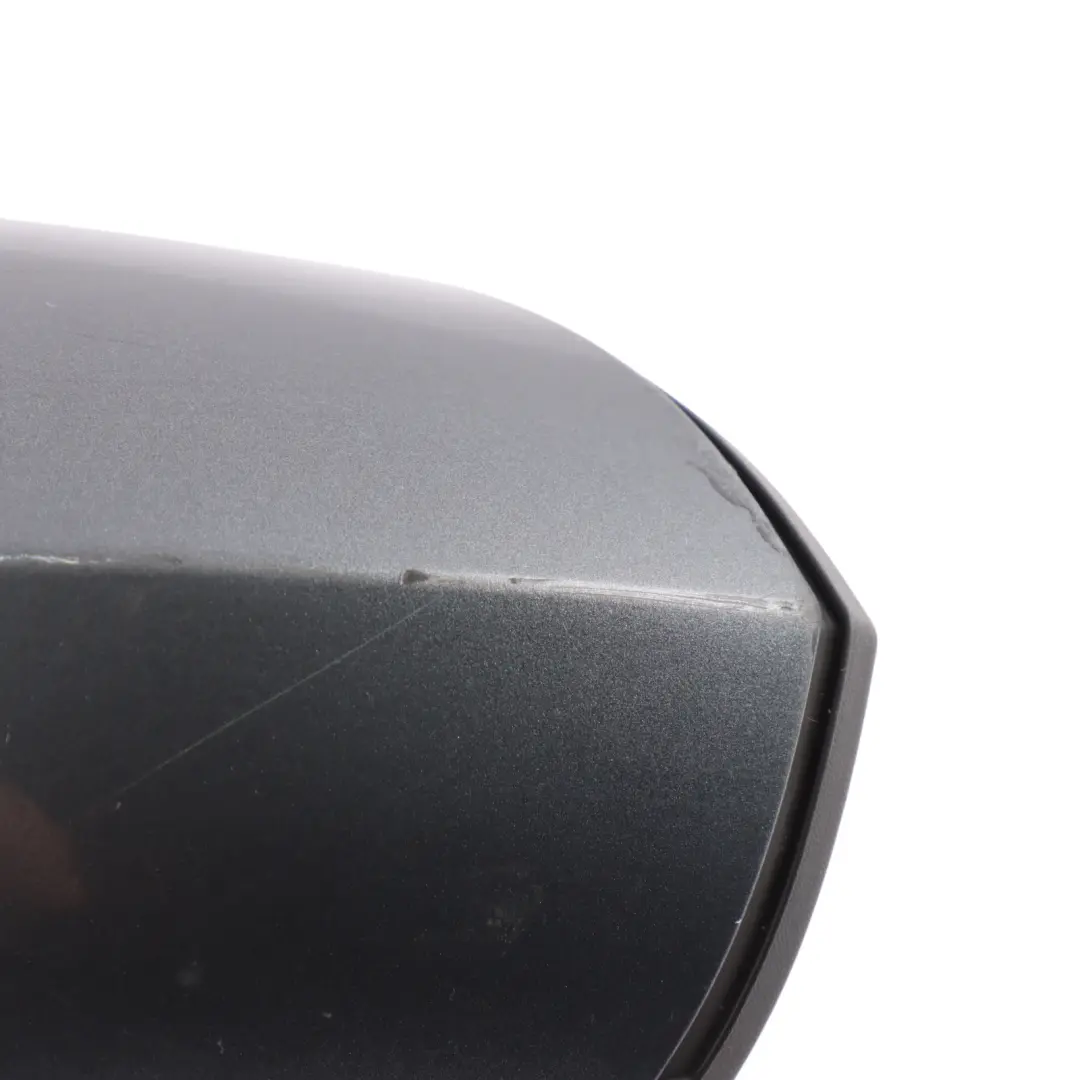 Seat Ibiza 6J Wing Mirror Outside Left N/S Monsoon Grey - X7R - SKU RHD-6J2857507G-MOG - Part number 6J2857507G