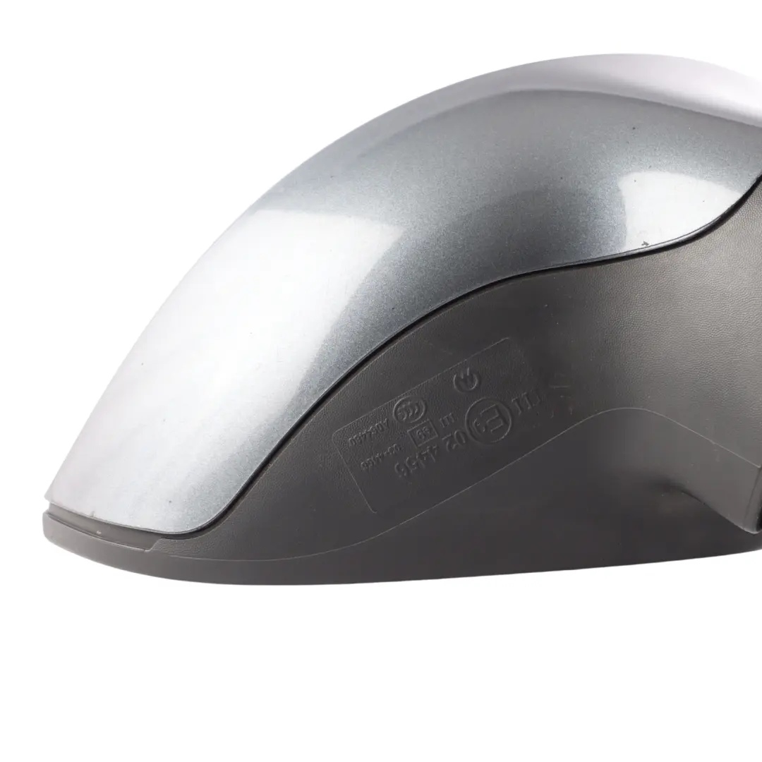 Seat Ibiza 6J Wing Mirror Outside Right O/S Monsoon Grey Metallic - X7R - SKU RHD-6J2857508G-MOG - Part number 6J2857508G