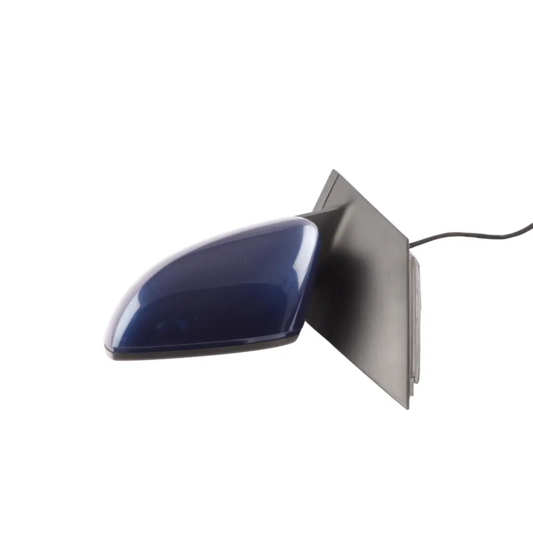 Door Wing Mirror Heated Electric Left N/S Shadow Blue - D5Q to Volkswagen Polo 6R with Part number 6R2857507R Volkswagen Polo 6R Door Wing Mirror Heated Electric Left N/S Shadow Blue - D5Q - SKU RHD-6R2857507R-SHBL - Part number 6R2857507R