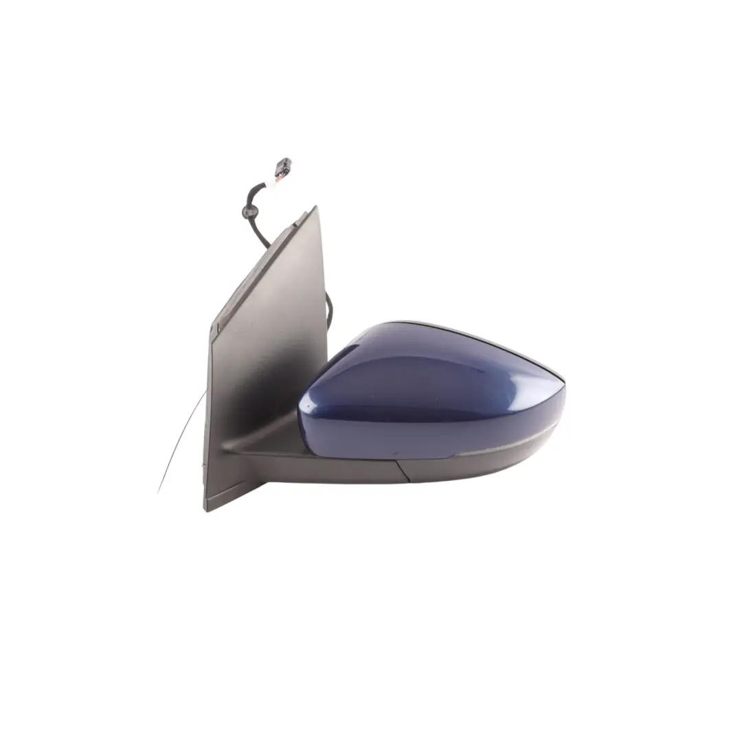 Door Wing Mirror Heated Electric Left N/S Shadow Blue - D5Q to Volkswagen Polo 6R with Part number 6R2857507R Volkswagen Polo 6R Door Wing Mirror Heated Electric Left N/S Shadow Blue - D5Q - SKU RHD-6R2857507R-SHBL - Part number 6R2857507R