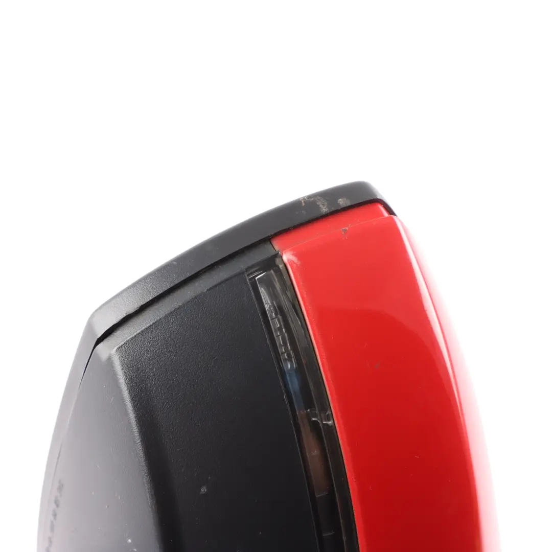 Volkswagen VW Polo 6R Door Wing Mirror Electric Heated Right O/S Flash Red - P3G - SKU RHD-6R2857508AB-FLRE - Part number 6R2857508AB