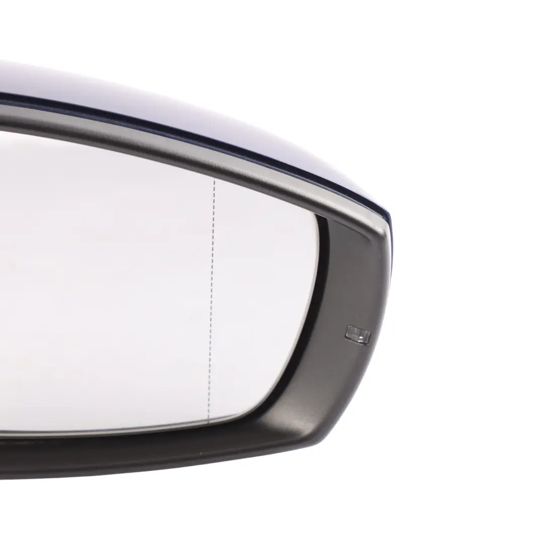 Volkswagen Polo 6R Door Wing Mirror Electric Outside Right O/S Shadow Blue - D5Q - SKU RHD-6R2857508R-SHBL - Part number 6R2857508R