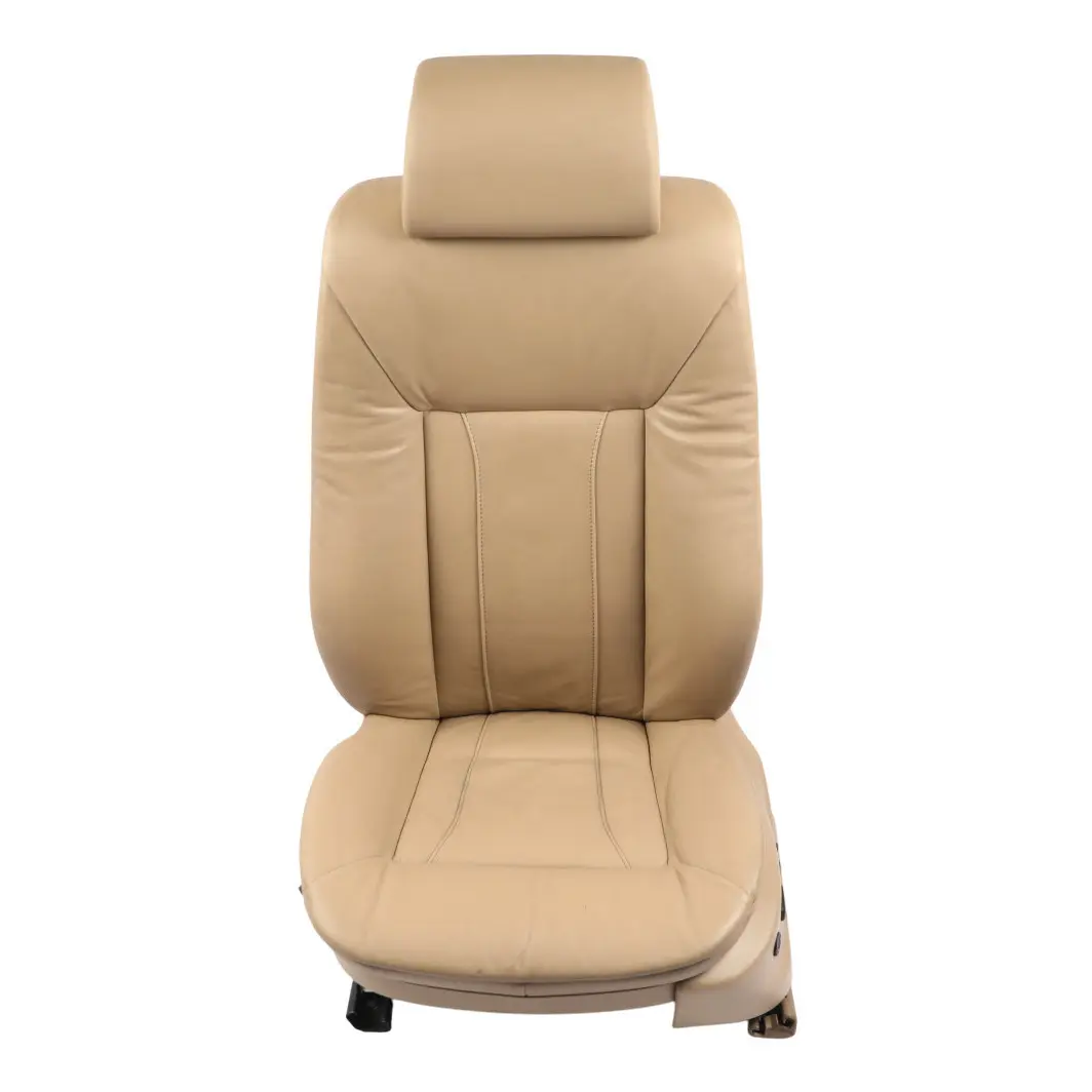 BMW X5 E53 Front Seat Sport Exclusive Memory Heated Leather Beige Left N/S