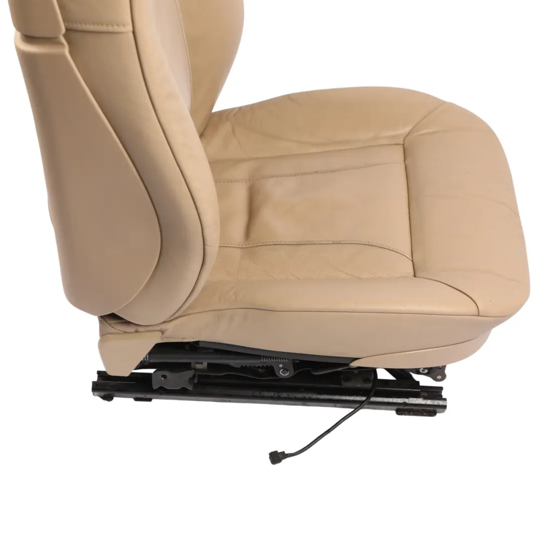 BMW X5 E53 Front Seat Sport Exclusive Memory Heated Leather Beige Left N/S - SKU RHD-7122083-1 - Part number 7122083