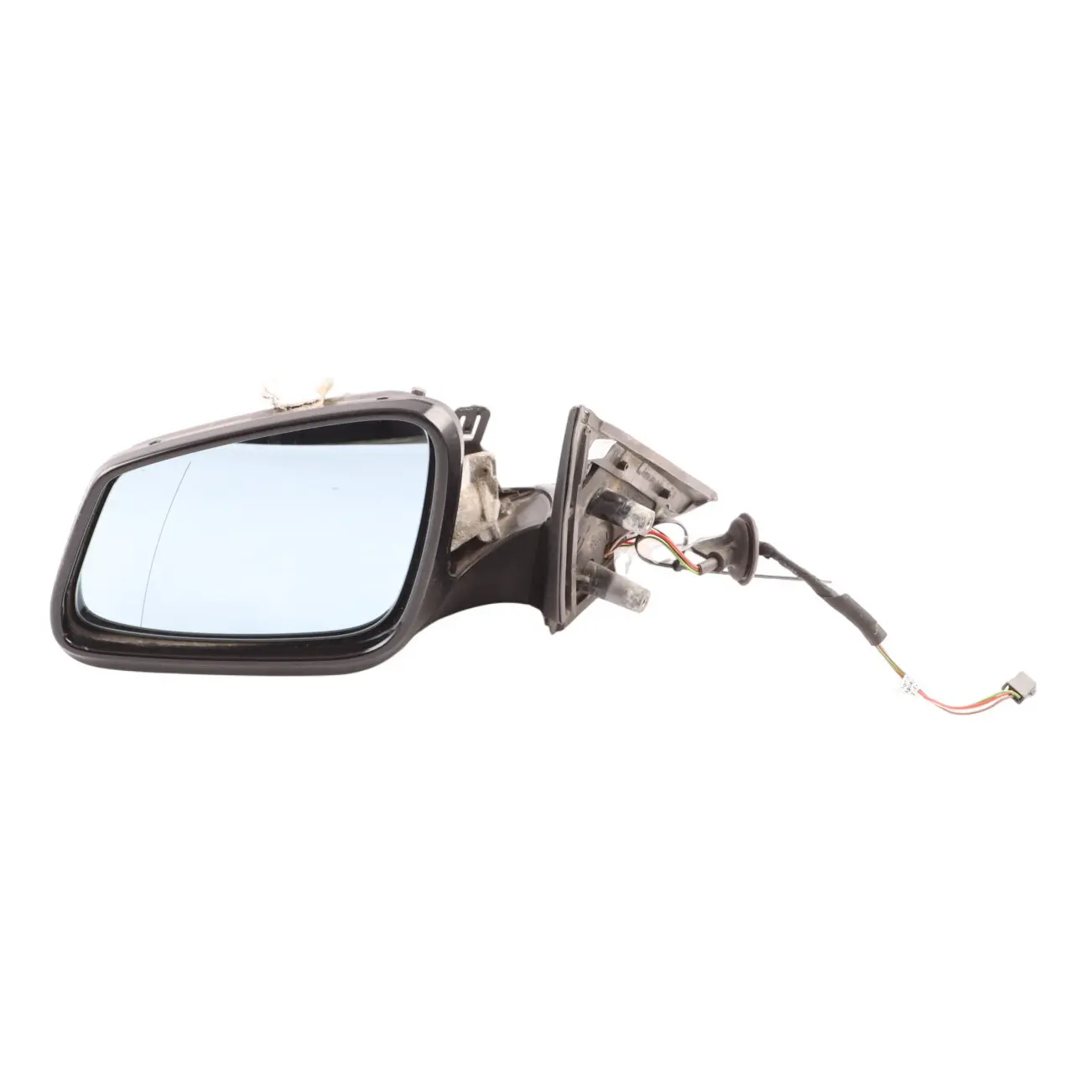 BMW E60 E61 LCI Wing Mirror Heated Left N/S Carbonschwarz Carbon Black