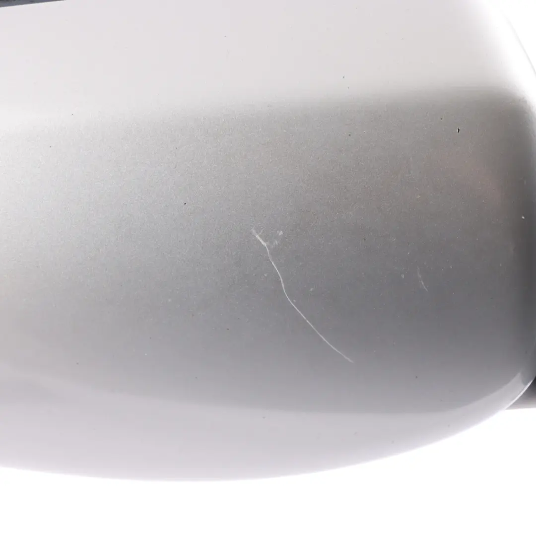 BMW E60 E61 LCI Wing Mirror Heated Right O/S Titansilber Silver 354 - SKU RHD-7189572-TS - Part number 7189572