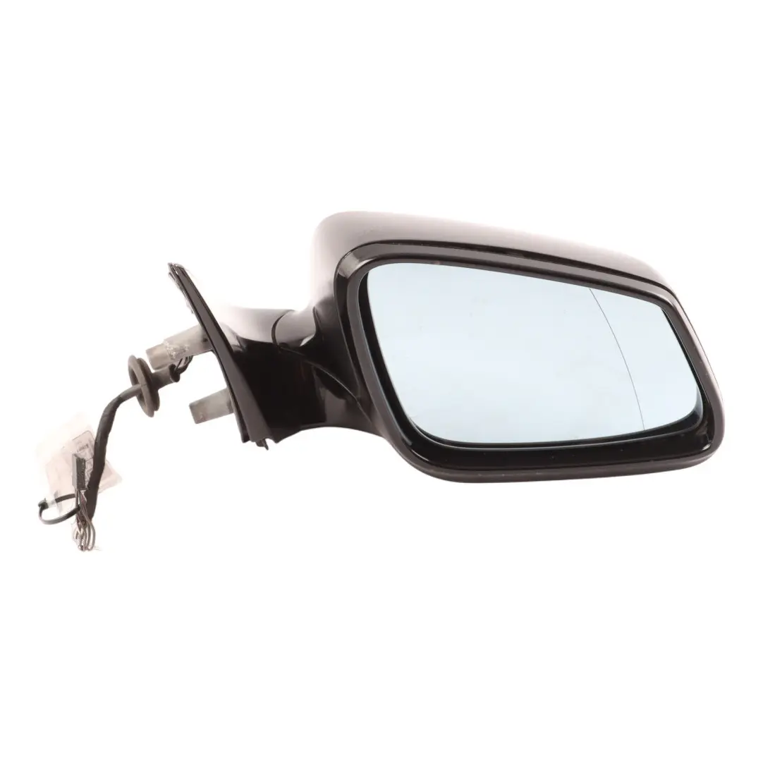 BMW E60 E61 LCI Door Wing Mirror Outside Right O/S Black