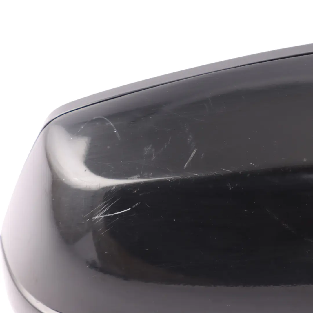 Door Wing Mirror Outside Right O/S Black to BMW E60 E61 LCI with Part number 7189574 BMW E60 E61 LCI Door Wing Mirror Outside Right O/S Black - SKU RHD-7189574-BLK - Part number 7189574
