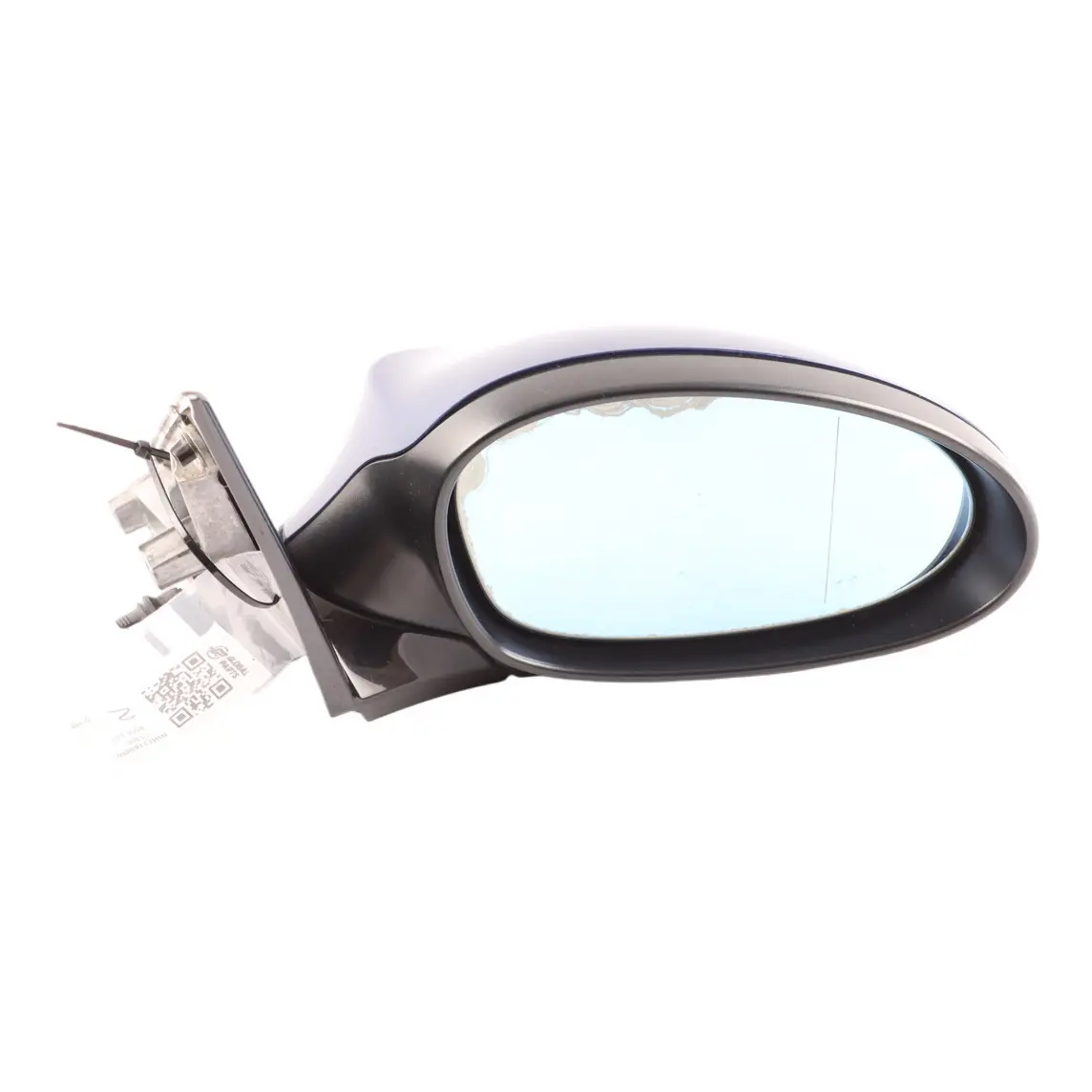 BMW E87 Heated Right Wing Mirror O/S High Gloss Le Mans Blau Blue 381