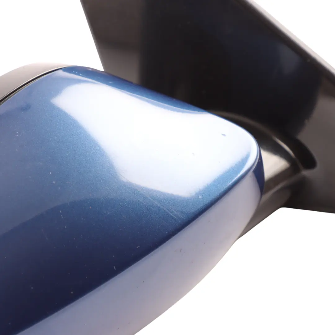 Heated Right Wing Mirror O/S High Gloss Le Mans Blau Blue 381 to BMW E87 with Part number 7189896 BMW E87 Heated Right Wing Mirror O/S High Gloss Le Mans Blau Blue 381 - SKU RHD-7189896-LMB - Part number 7189896