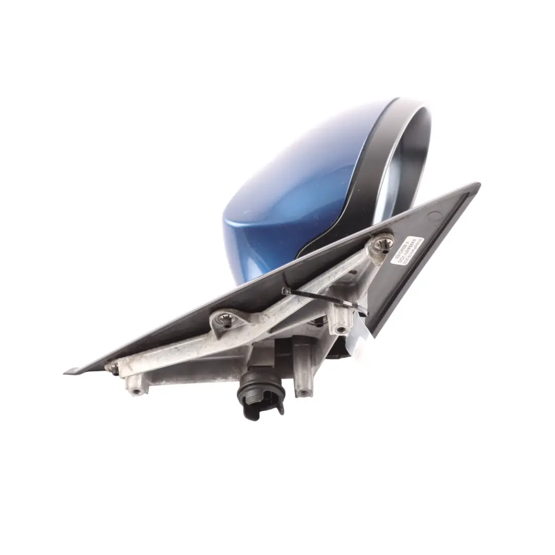 Heated Right Wing Mirror O/S High Gloss Le Mans Blau Blue 381 to BMW E87 with Part number 7189896 BMW E87 Heated Right Wing Mirror O/S High Gloss Le Mans Blau Blue 381 - SKU RHD-7189896-LMB - Part number 7189896