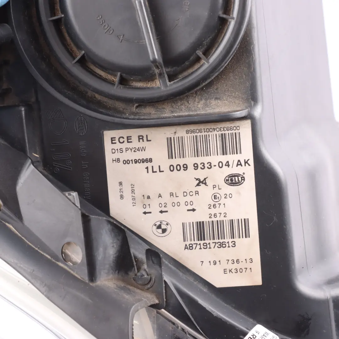 Headlamp Headlight Lamp Driver's Front Right O/S 7191736 to BMW Z4 E89 Xenon with Part number 7228862 BMW Z4 E89 Xenon Headlamp Headlight Lamp Driver's Front Right O/S 7191736 - SKU RHD-7228862 - Part number 7228862