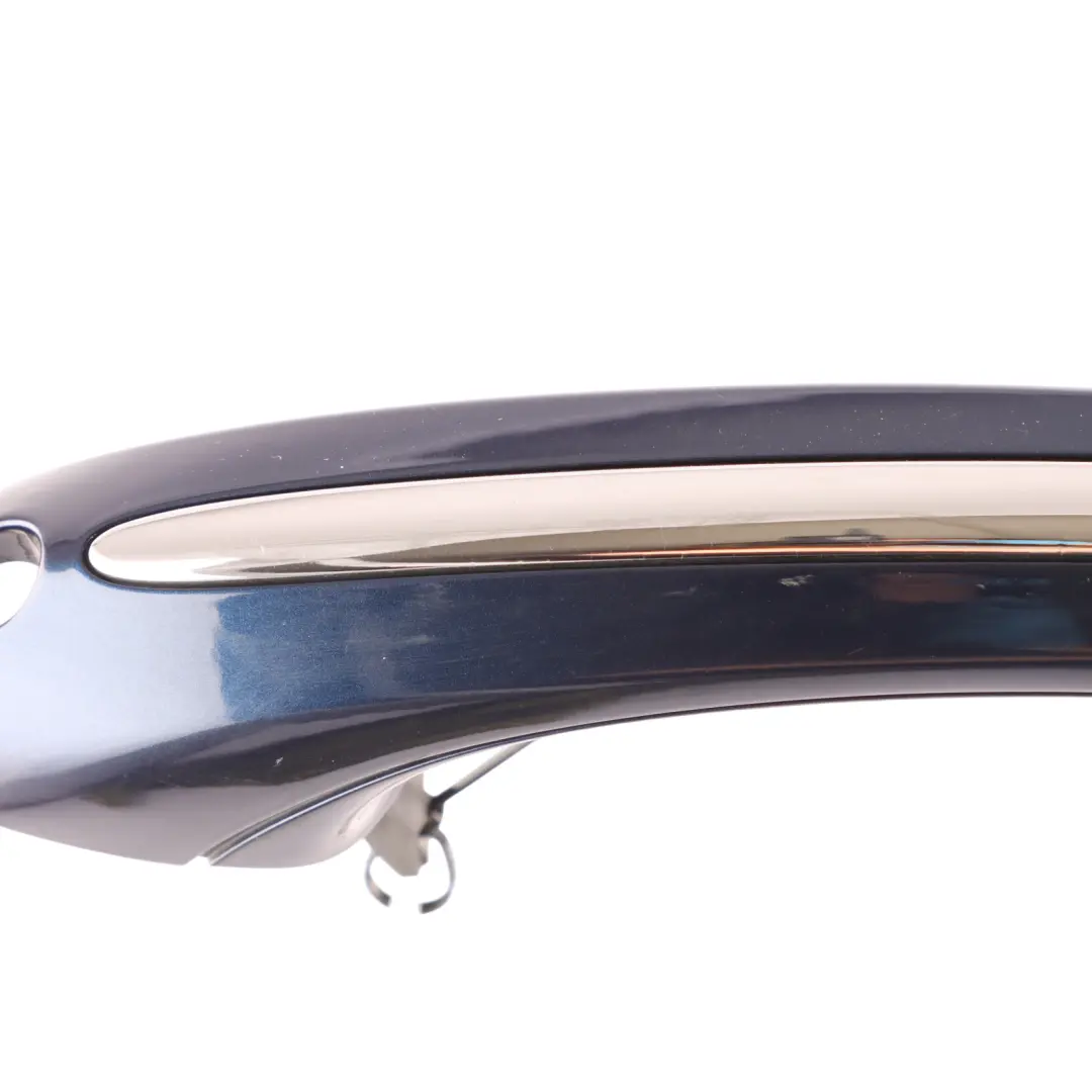 BMW F07 GT Outside Front Door Handle Right O/S Tiefseeblau - A76 - SKU RHD-7231928-DSB - Part number 7231928