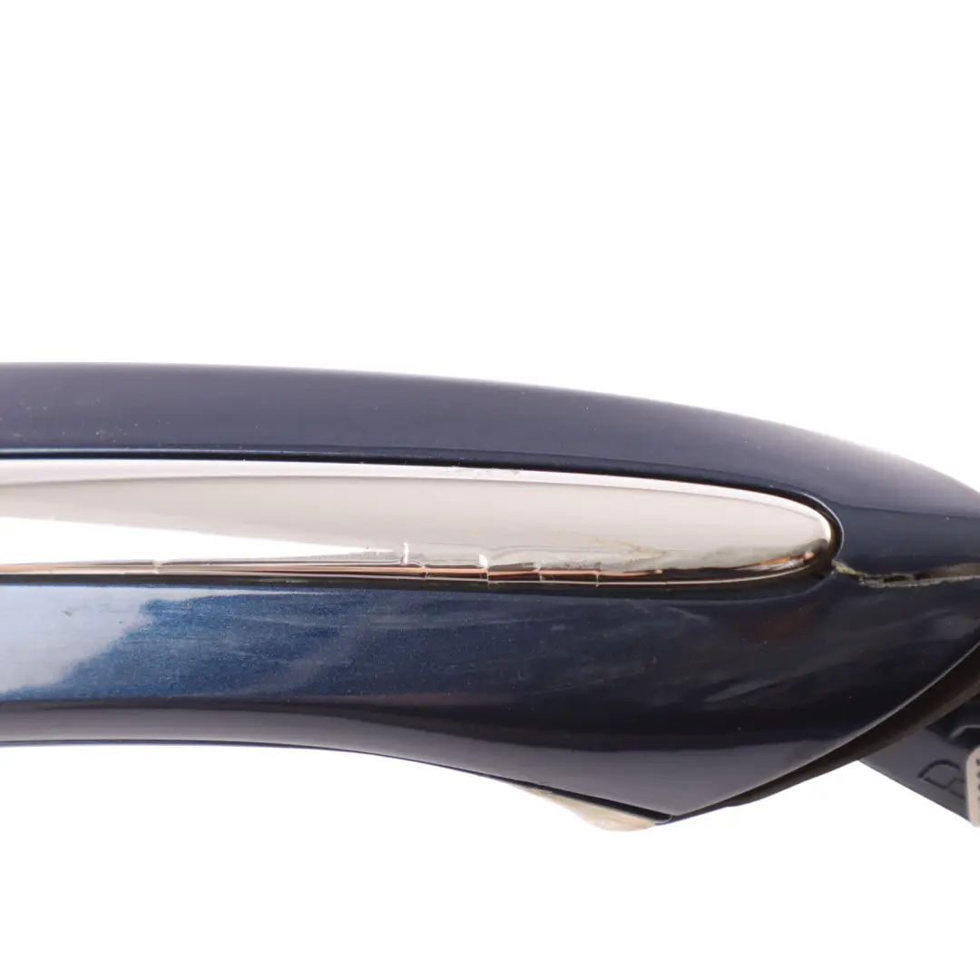 BMW F07 GT Outside Front Door Handle Right O/S Tiefseeblau - A76 - SKU RHD-7231928-DSB - Part number 7231928