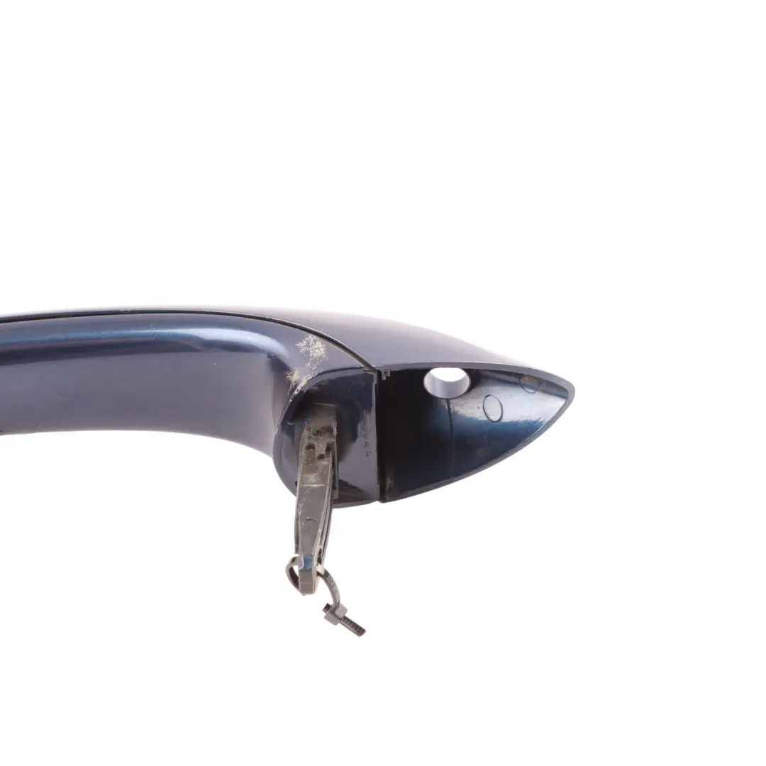 BMW F07 GT Outside Front Door Handle Right O/S Tiefseeblau - A76 - SKU RHD-7231928-DSB - Part number 7231928