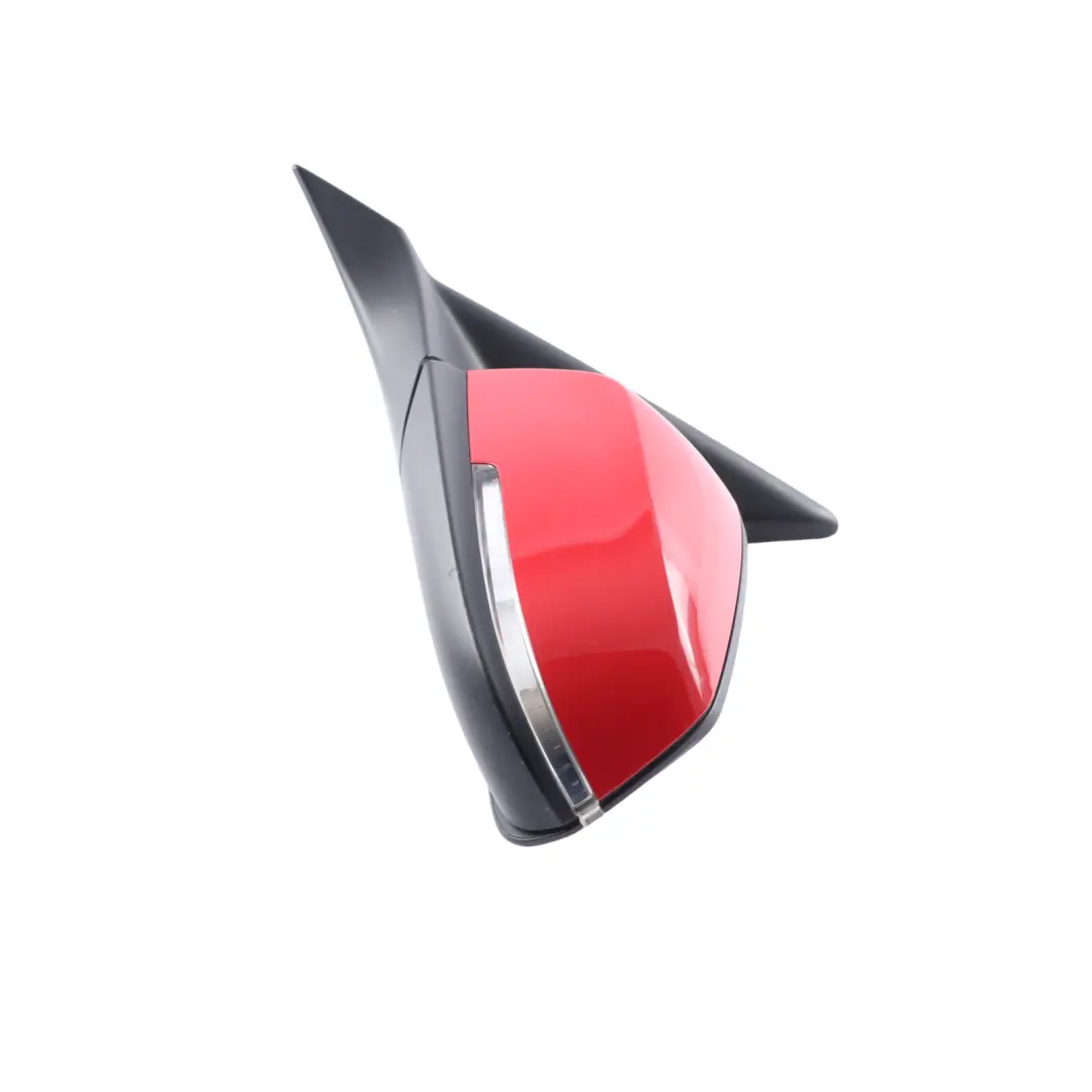 BMW F20 Wing Mirror Heated Left N/S Outside Karmesinrot Red - A61 - SKU RHD-7242703-KAR2 - Part number 7242703