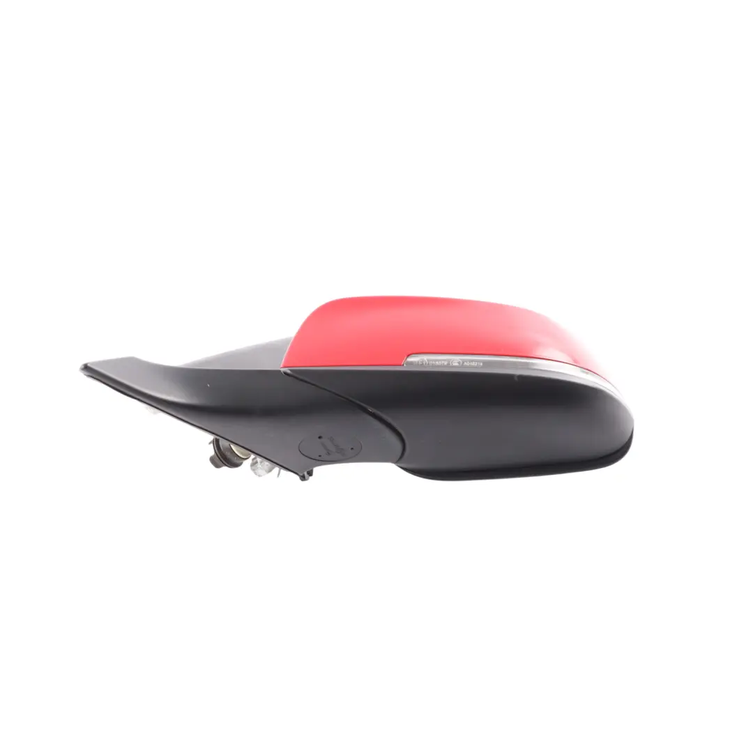 BMW F20 Wing Mirror Heated Left N/S Outside Karmesinrot Red - A61 - SKU RHD-7242703-KAR2 - Part number 7242703