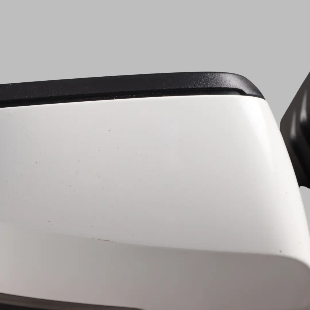 BMW F20 Wing Mirror Heated Right O/S 6 Pins Outside Alpinweiss White 300 - SKU RHD-7242704-AW - Part number 7242704