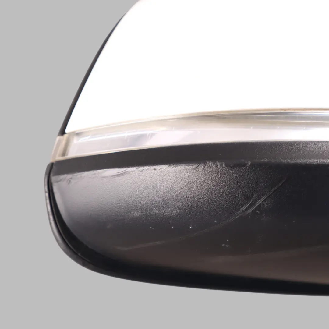 BMW F20 Wing Mirror Heated Right O/S 6 Pins Outside Alpinweiss White 300 - SKU RHD-7242704-AW - Part number 7242704