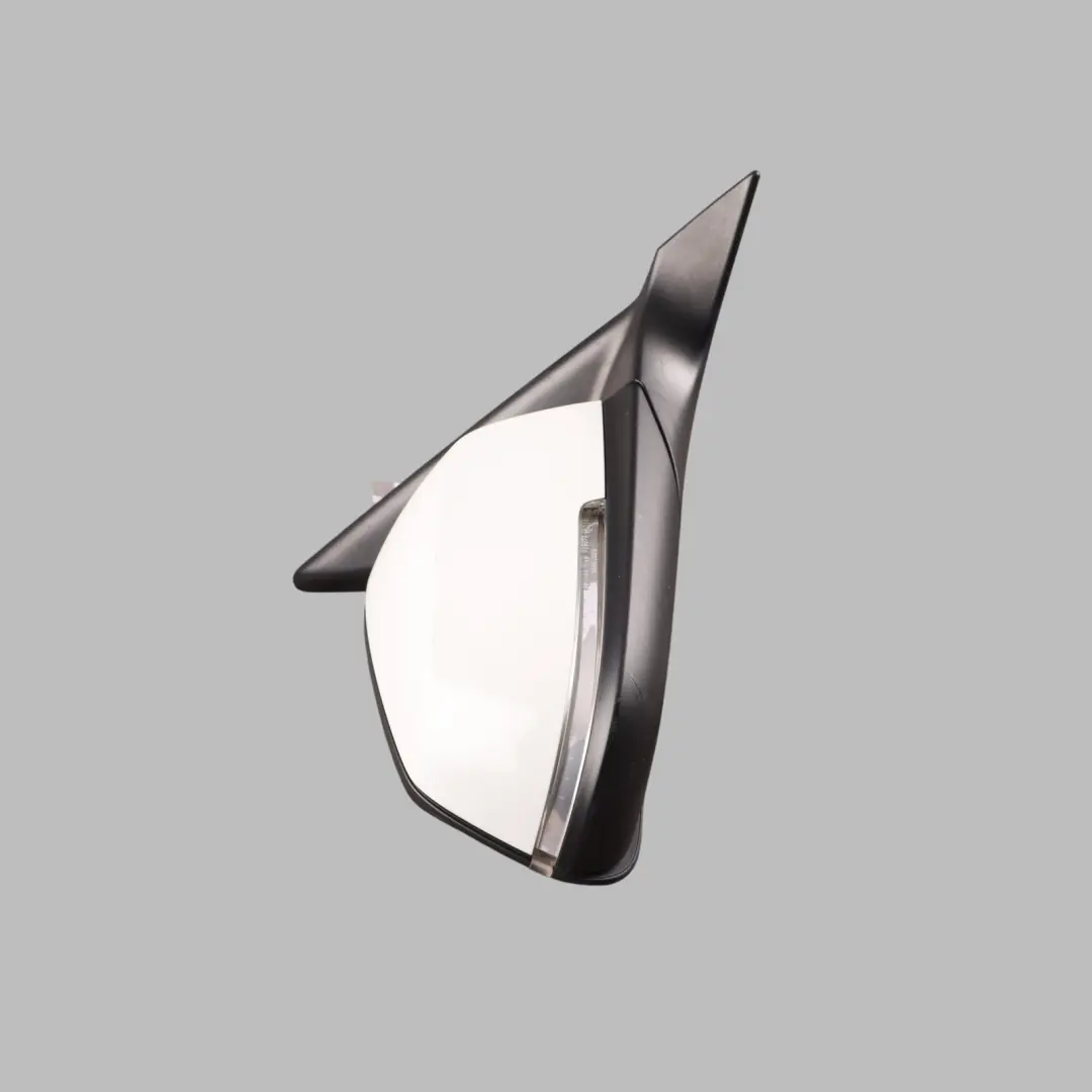 BMW F20 Wing Mirror Heated Right O/S 6 Pins Outside Alpinweiss White 300 - SKU RHD-7242704-AW - Part number 7242704