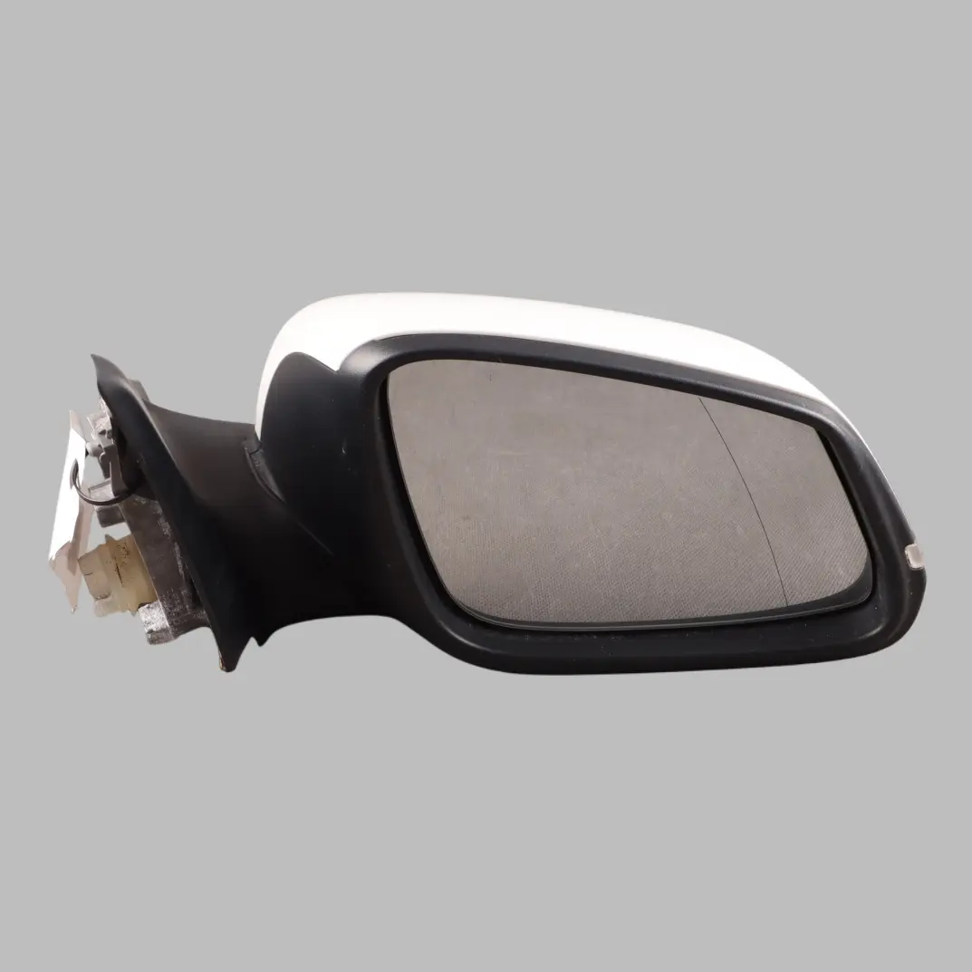 BMW F20 Wing Mirror Heated Right O/S Outside 6 Pins Alpinweiss White - 300