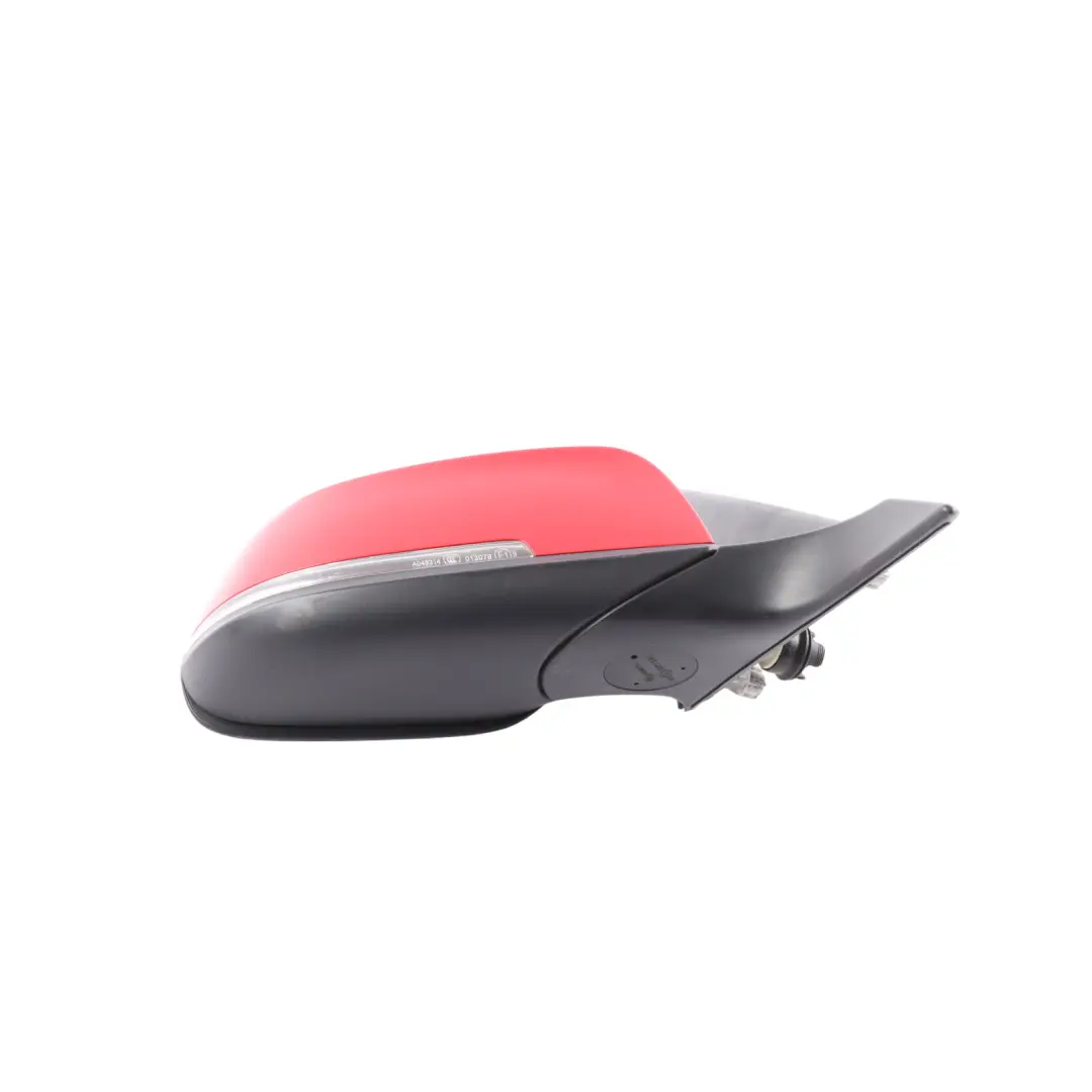 BMW F20 F20N LCI Heated Right Wing Mirror O/S Karmesinrot Red A61 - SKU RHD-7242704-KAR - Part number 7242704