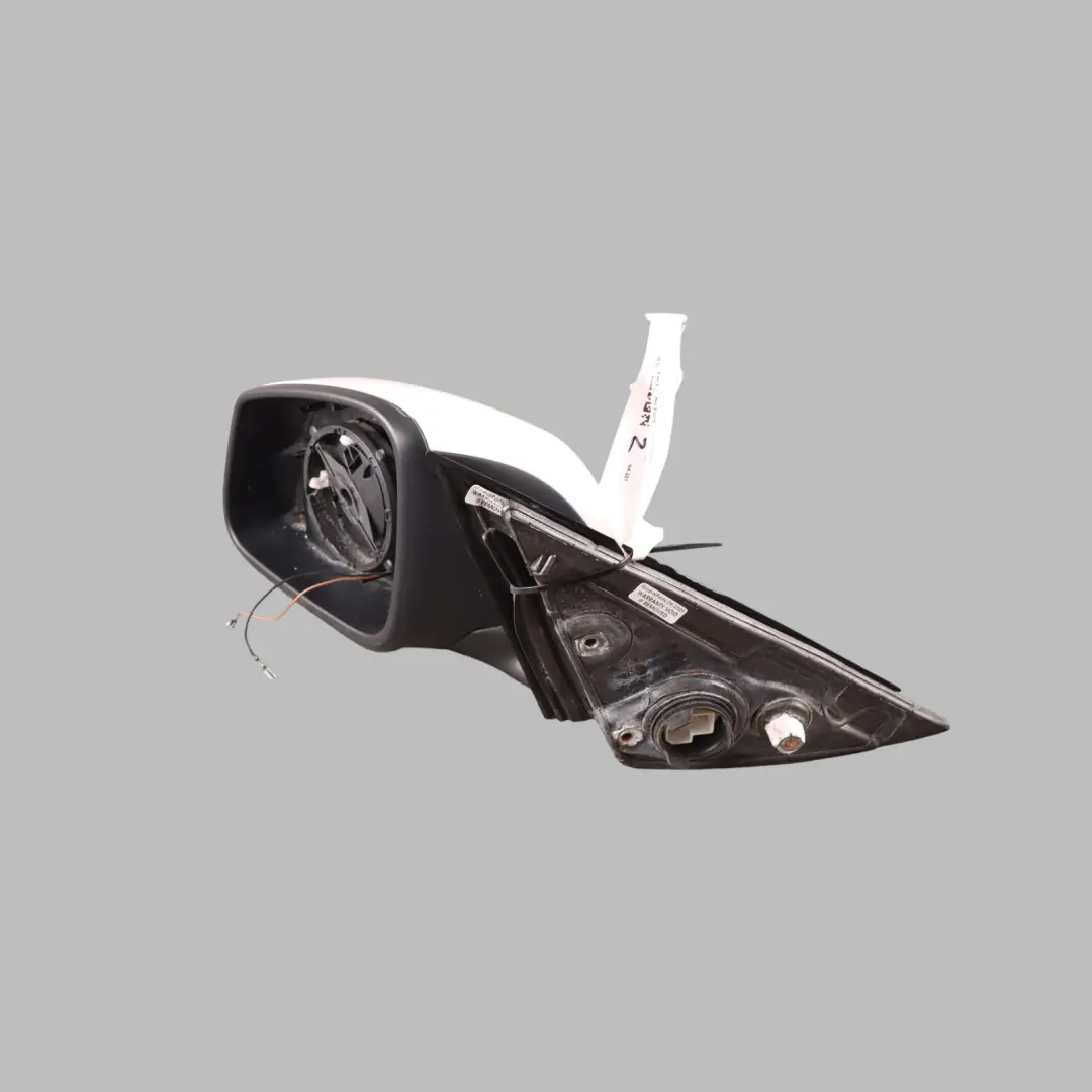 BMW F30 F31 Heated Left Wing Mirror N/S Alpinweiss 3 - 300 - SKU RHD-7245093-AW1 - Part number 7245093