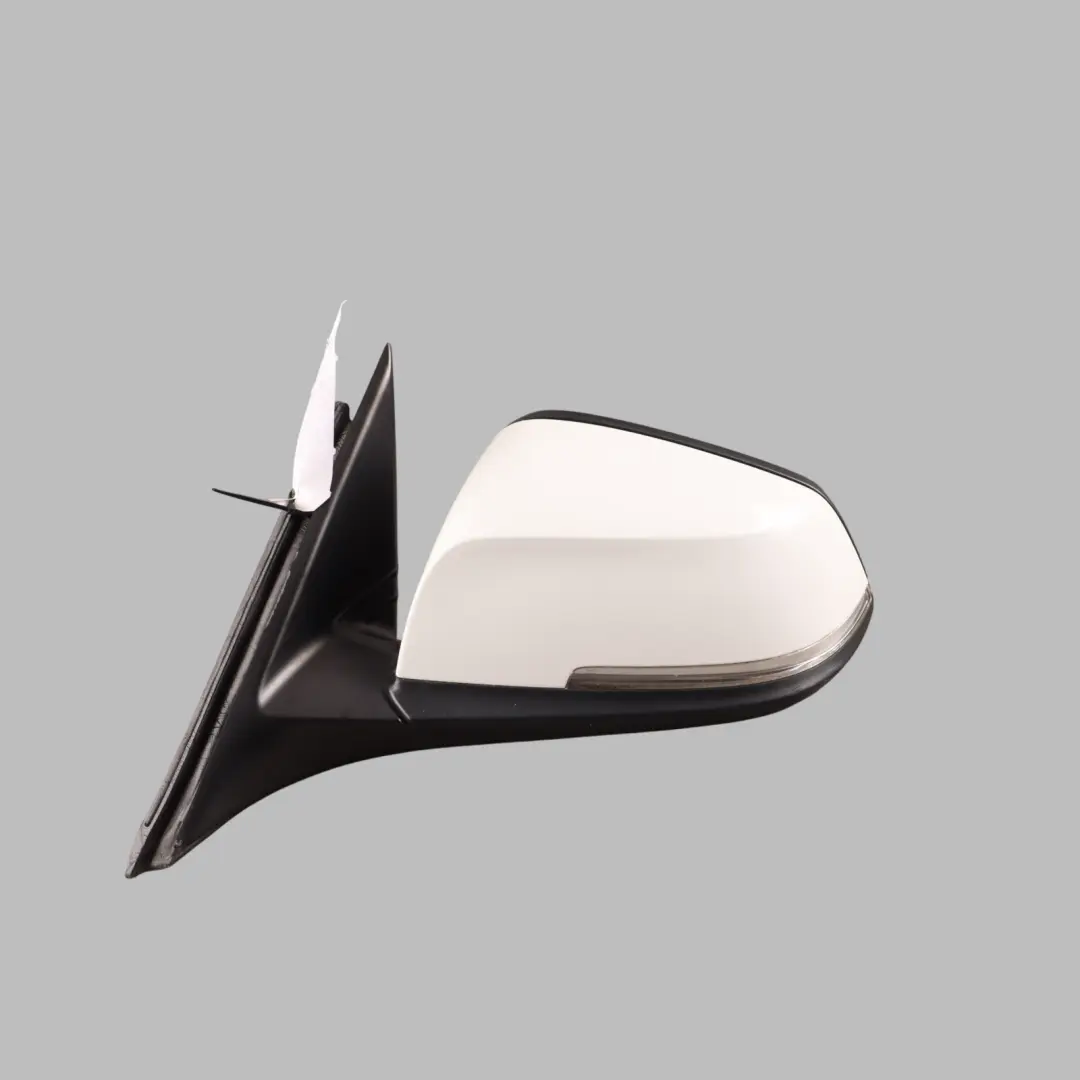 BMW F30 F31 Heated Left Wing Mirror N/S Alpinweiss 3 - 300 - SKU RHD-7245093-AW1 - Part number 7245093