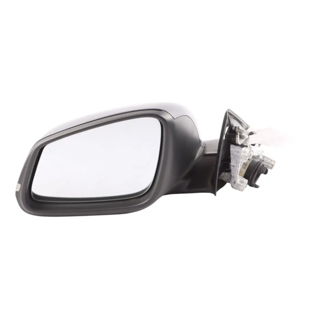 BMW F30 F31 Wing Mirror Heated Left Door N/S 6 Pins Mineral Grau Metallic - B39 - SKU RHD-7245093-MG - Part number 7245093