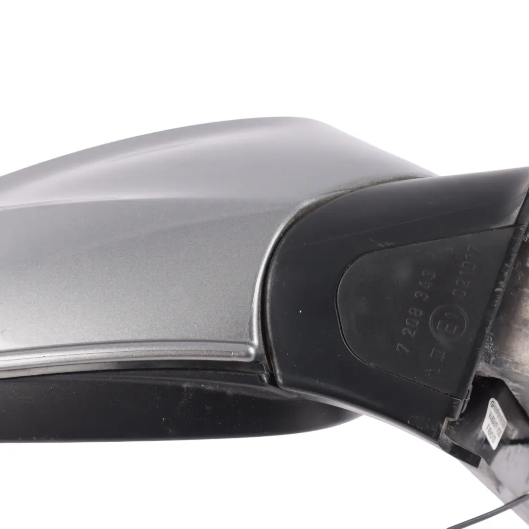  Wing Mirror BMW E87 LCI Outside Heated Right O/S Spacegrau Space Grey A52 - SKU RHD-7268126-SCG1 - Part number 7268126