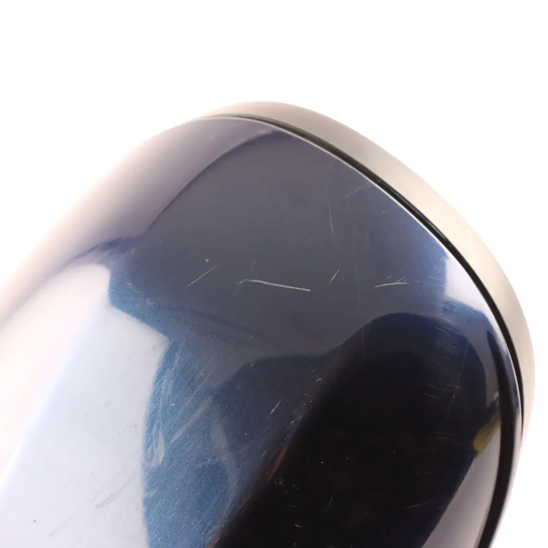 BMW E92 E93 LCI Outside Wing Mirror Heated Left N/S Door Tiefseeblau - A76 - SKU RHD-7268197-DSB - Part number 7268197