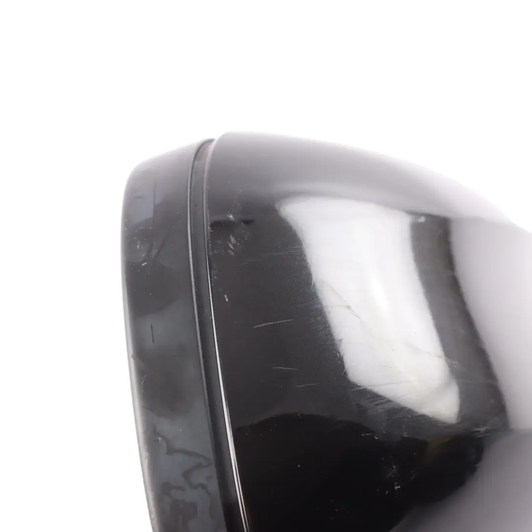 Heated Left Wing Mirror N/S Black Sapphire Metallic 475 to BMW E90 E91 LCI with Part number 7268263 BMW E90 E91 LCI Heated Left Wing Mirror N/S Black Sapphire Metallic 475 - SKU RHD-7268263-BS - Part number 7268263