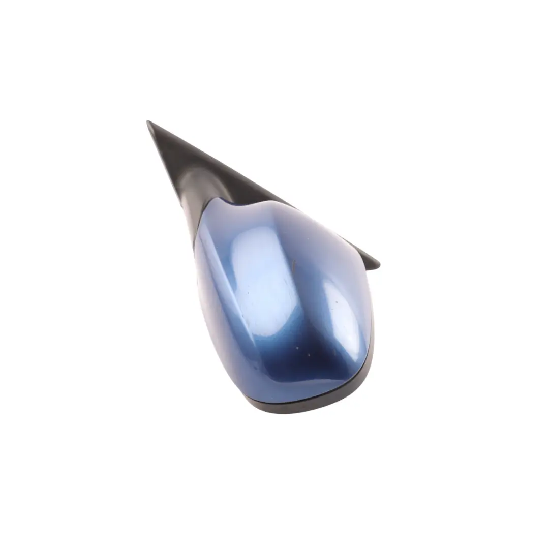 BMW E90 E91 LCI Heated Left Wing Mirror N/S Montegoblau Blue Metallic - A51 - SKU RHD-7268263-MTB - Part number 7268263