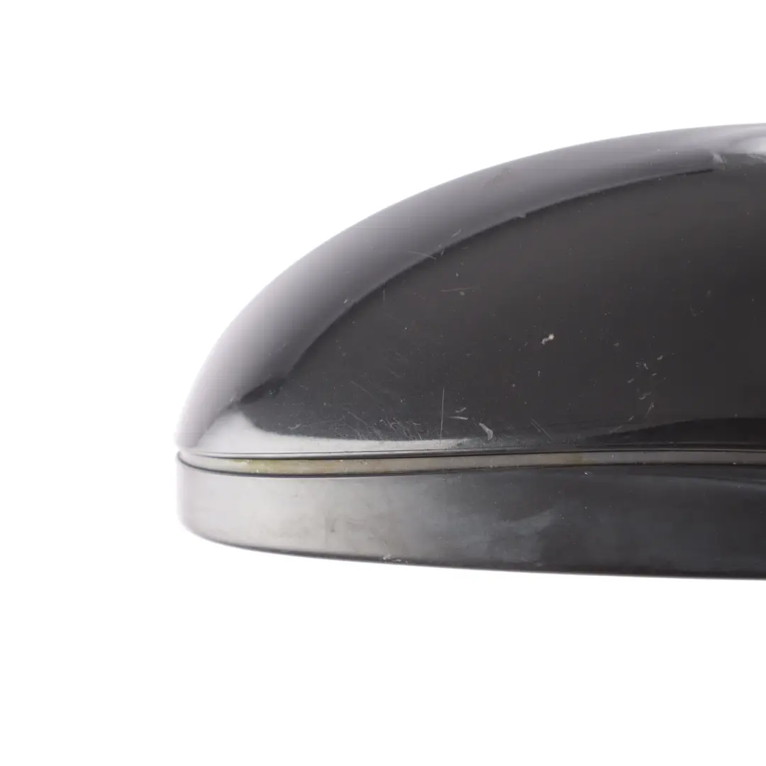  Wing Mirror BMW E90 E91 LCI Heated Right O/S Outside Black Sapphire 475 - SKU RHD-7268264-BS - Part number 7268264