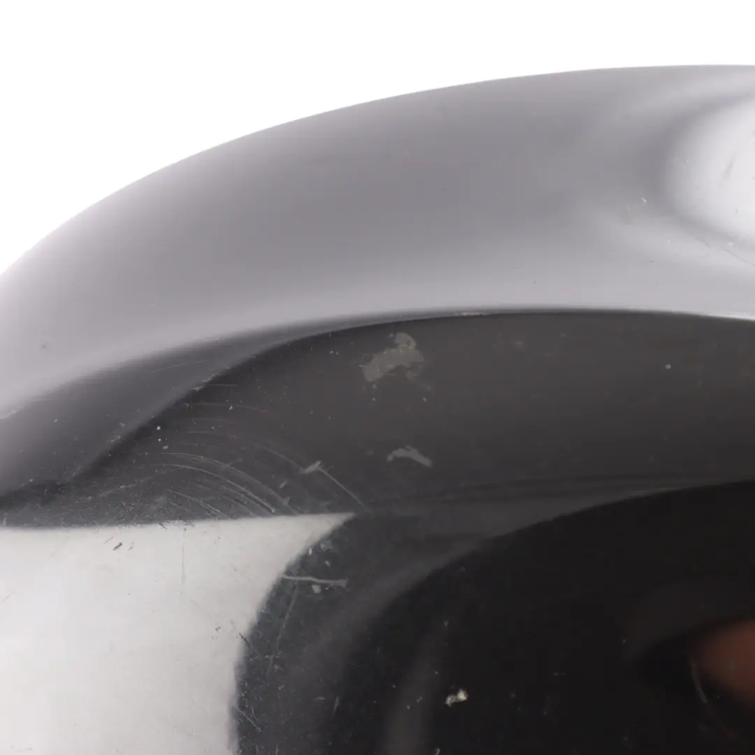  Wing Mirror BMW E90 E91 LCI Heated Right O/S Outside Black Sapphire 475 - SKU RHD-7268264-BS - Part number 7268264